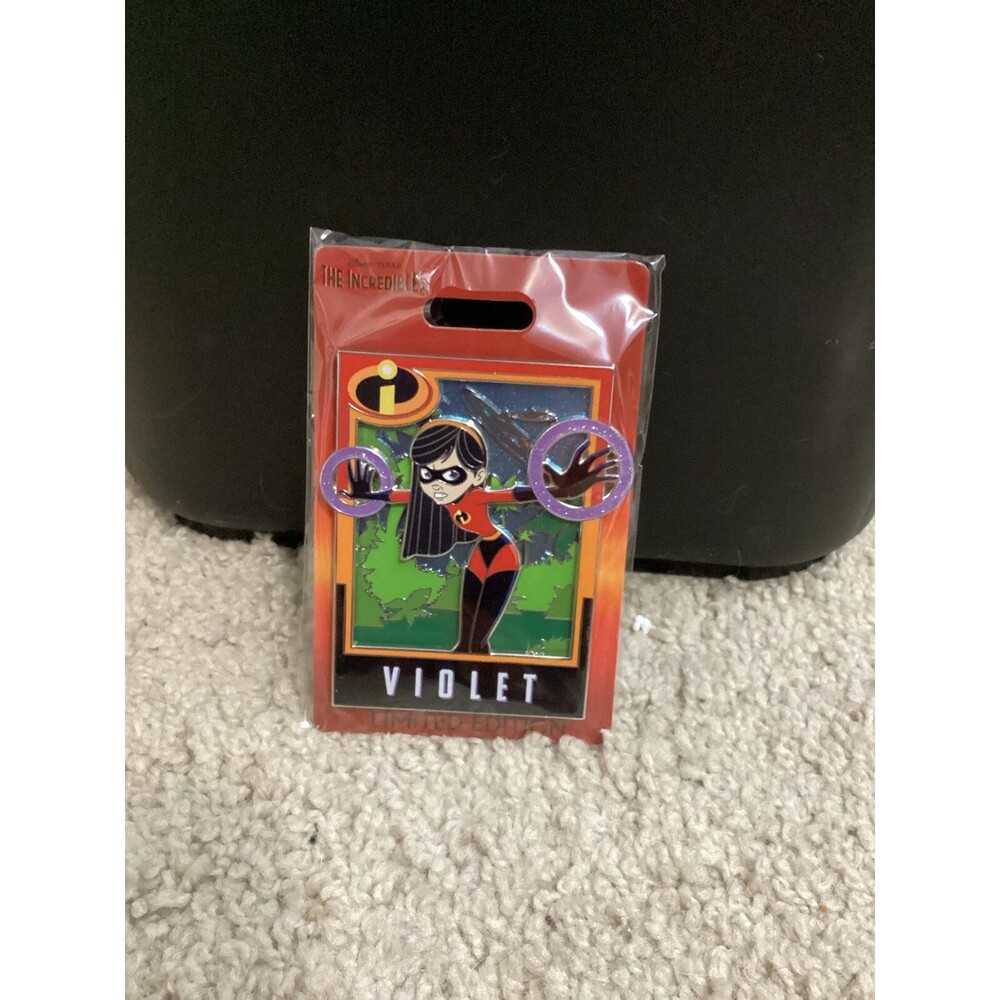 Disney Pixar MOG WDI Violet Incredibles 20th Anniversary Pin 2024 LE 300